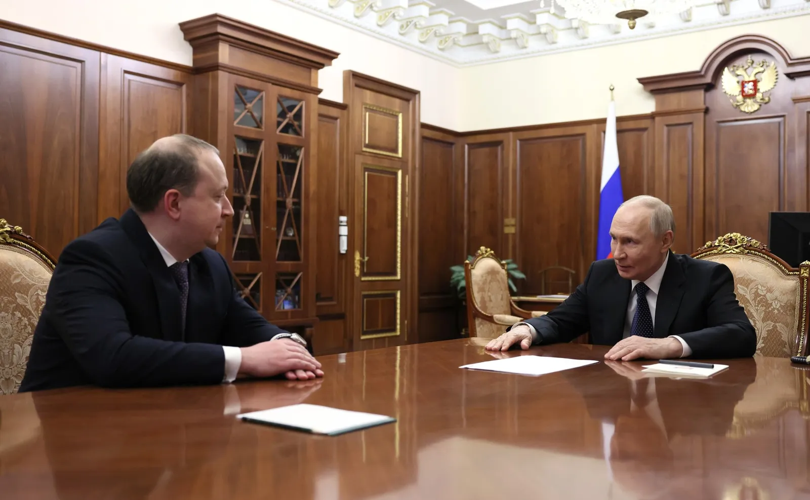 Встреча с главой Объединённой судостроительной корпорации Андреем Пучковым