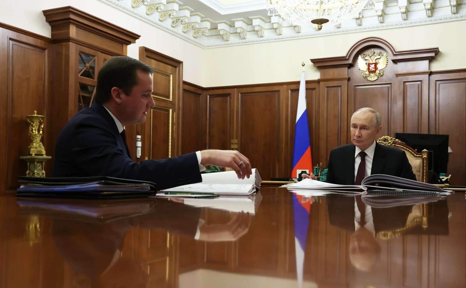 Встреча с губернатором Архангельской области Александром Цыбульским