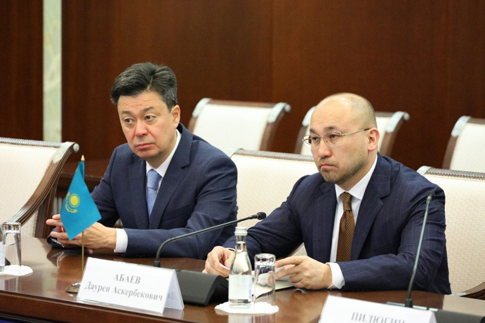 Рабочая встреча с Послом Казахстана в России Дауреном Абаевым