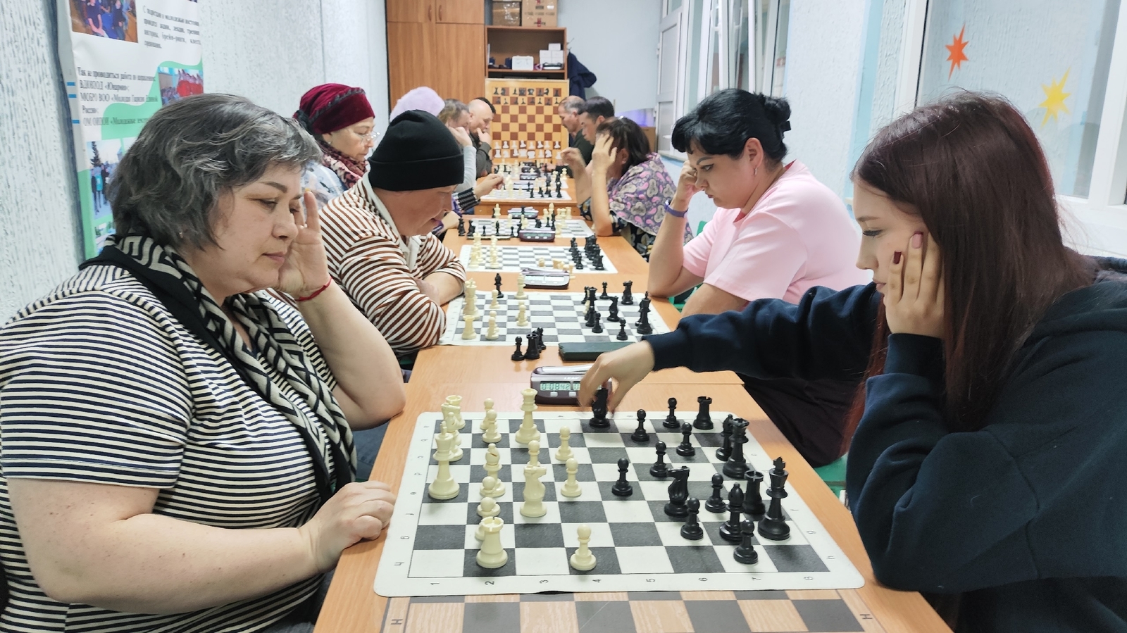 Итоги по шахматам среди сельских поселений Архангельского района