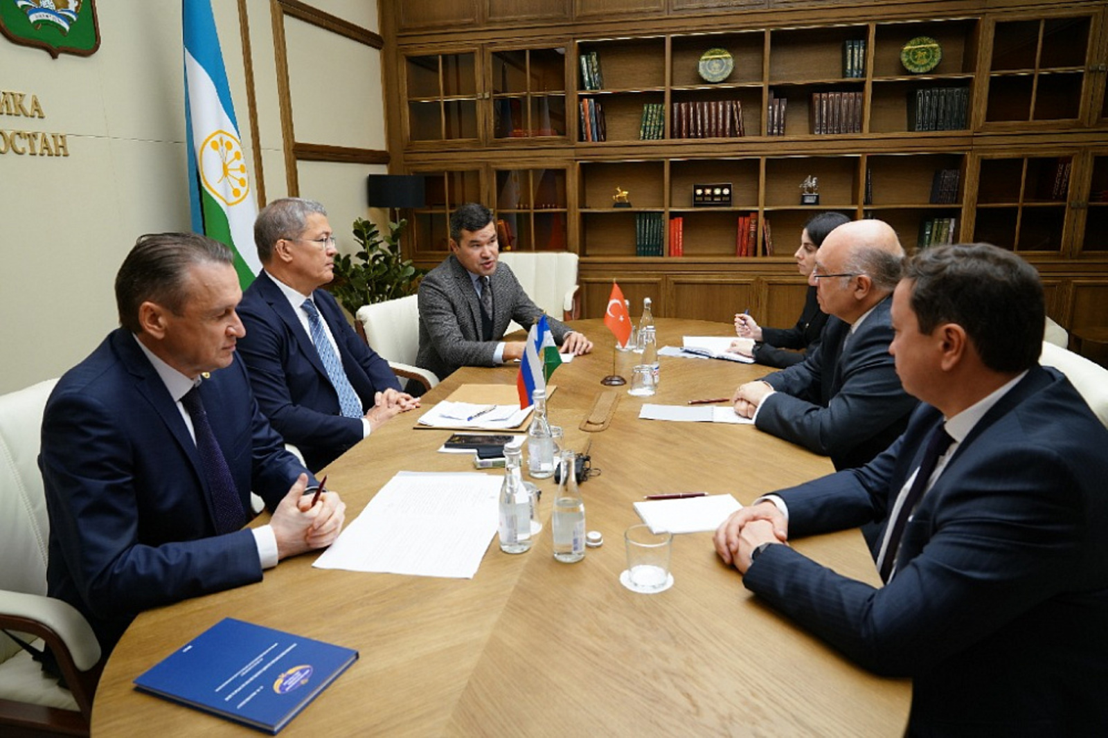 Рабочая встреча с Послом Турции в России Мехметом Самсаром