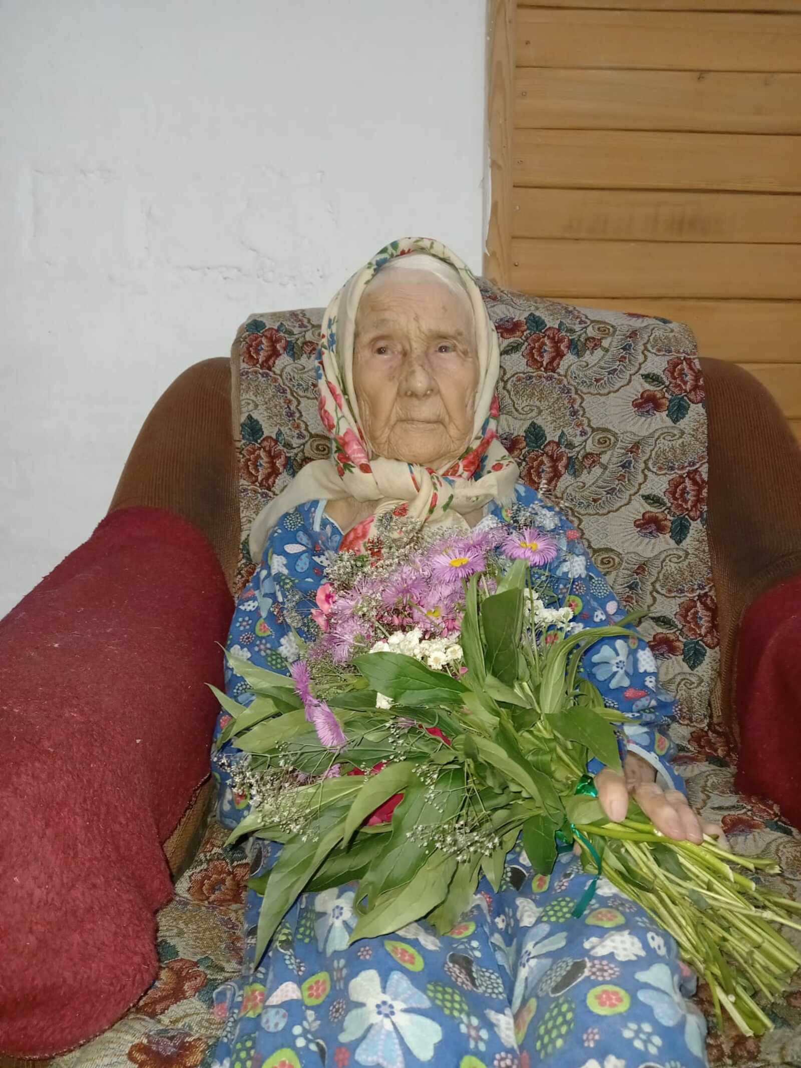 95 лет исполнилось жительнице д. Приураловка Марьям  Файзуллиной