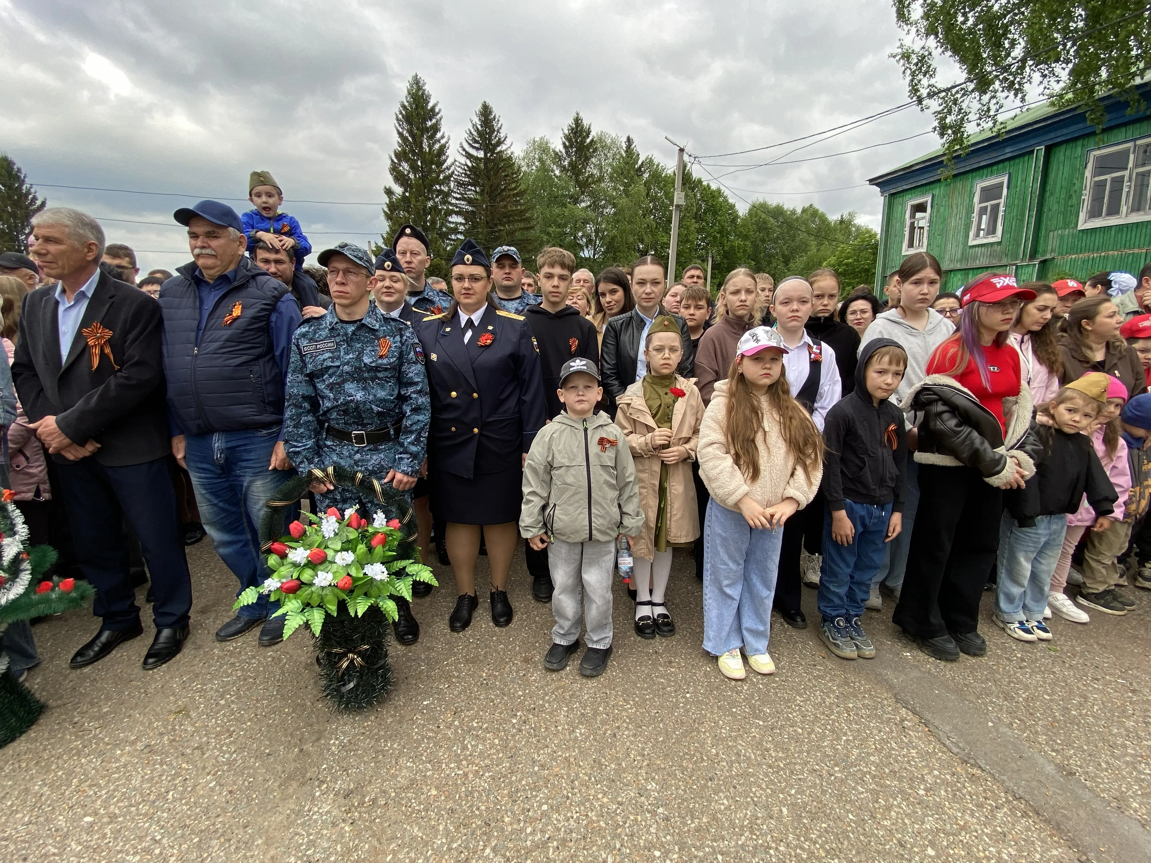 Победа, которую мы не забудем. Фоторепортаж. Официальная часть.