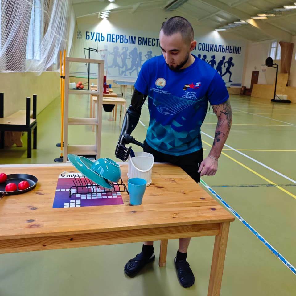 Ветеран СВО стал участником программы реабилитации «Кибатлетика»