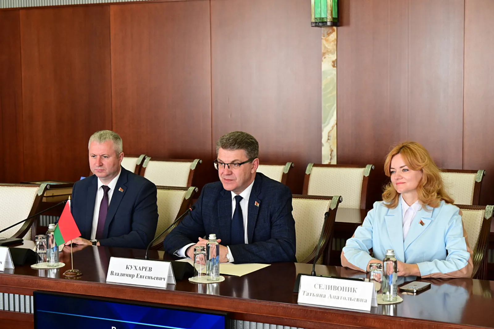 Встреча с председателем Минского горисполкома Владимиром Кухаревым