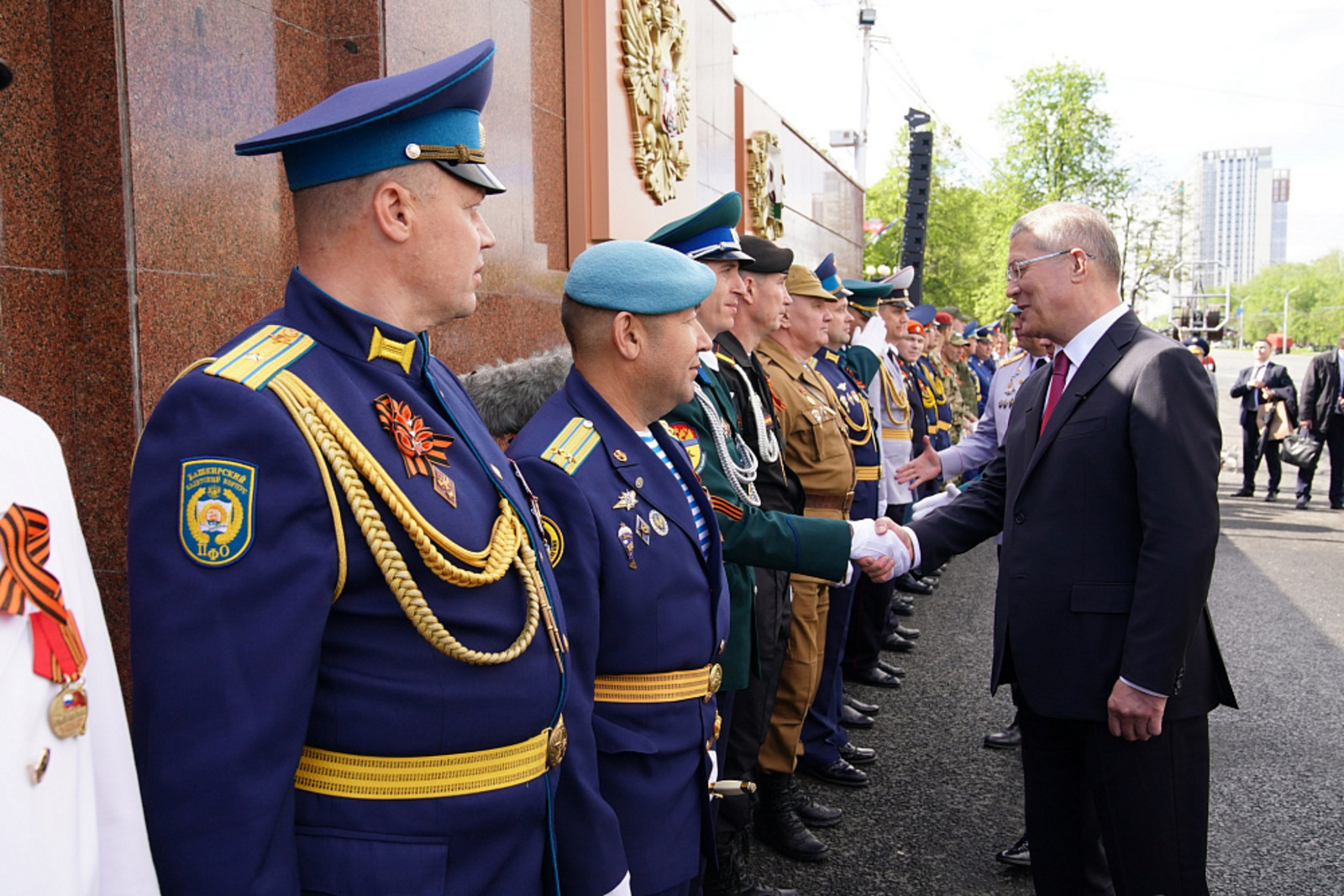 Радий Хабиров: «Мы помним всех героев, отдавших жизнь за наше Отечество»