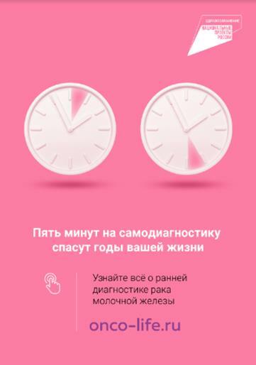Нацпроект "Здравоохранение". 15 октября в России отмечается Всемирный день борьбы против рака молочной железы