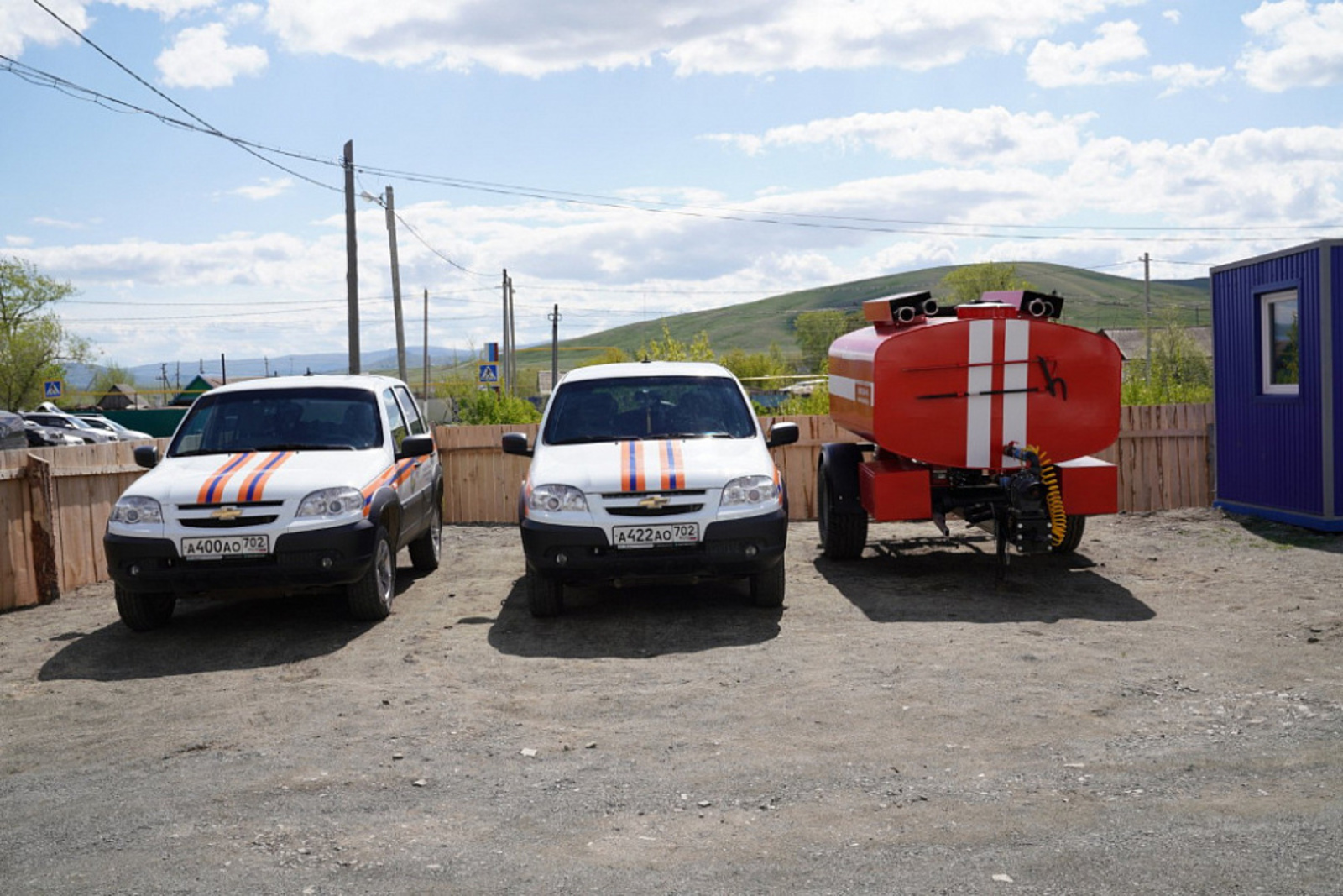 В селе 1-е Туркменево Баймакского района открыли новое пожарное депо
