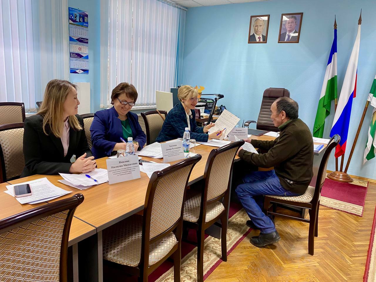 Рабочий визит семьи, труда и социальной защиты населения Республики Башкортостан