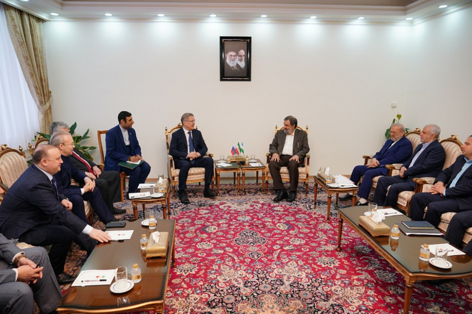 Встреча с Вице-президентом Ирана по экономическим вопросам Мохсеном Резаи