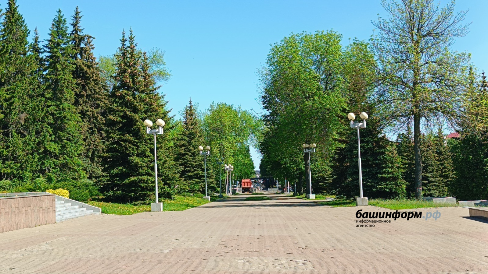 В Башкирии приступили к реконструкции парка имени Ленина