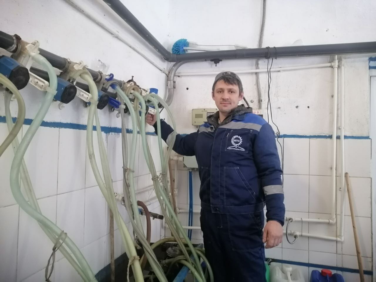 Будни фермы АО МТС Центральная в д.Красный Зилим