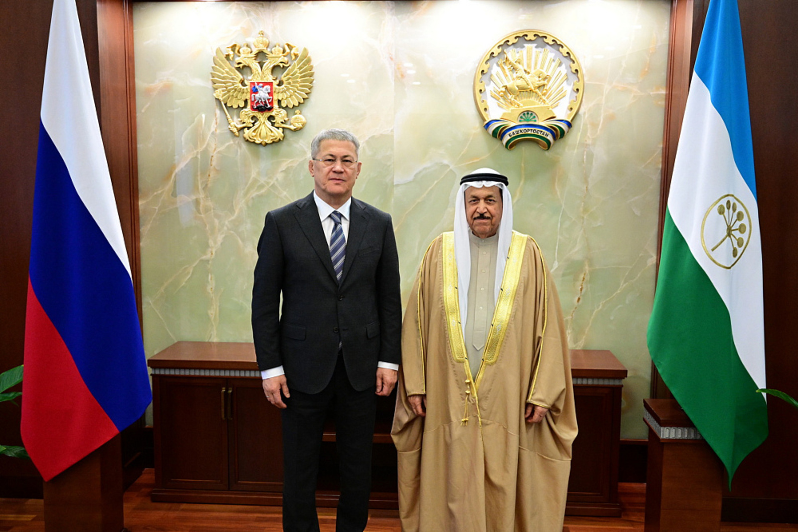 Встреча с президентом Высшего совета по делам ислама Королевства Бахрейн