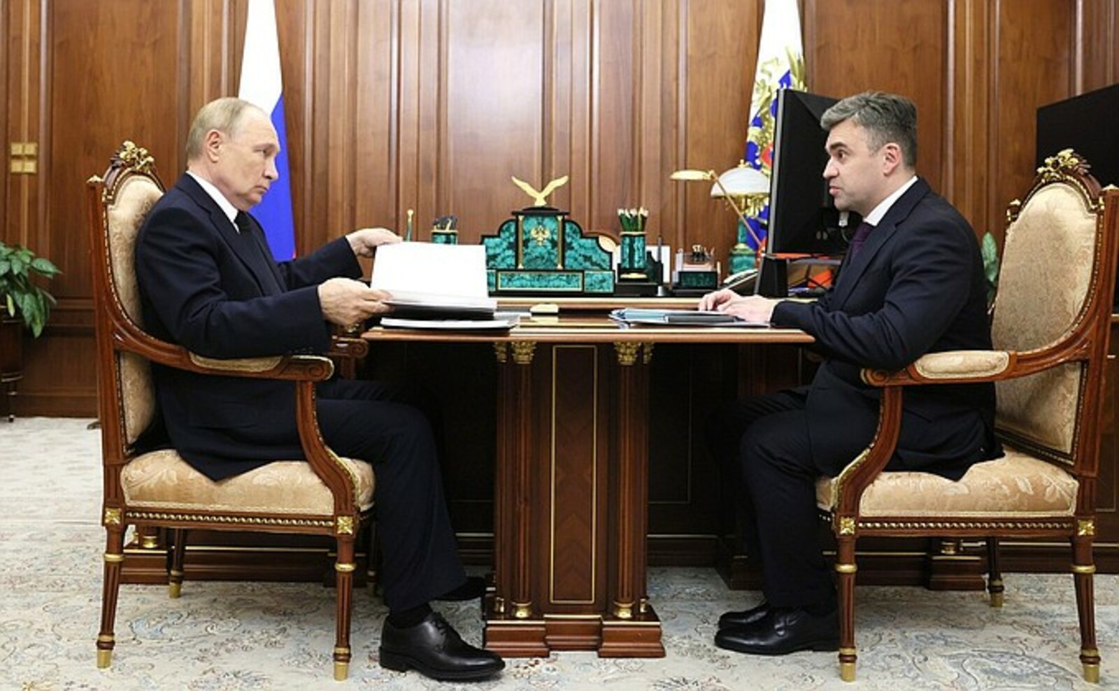 Встреча Президента с губернатором Ивановской области