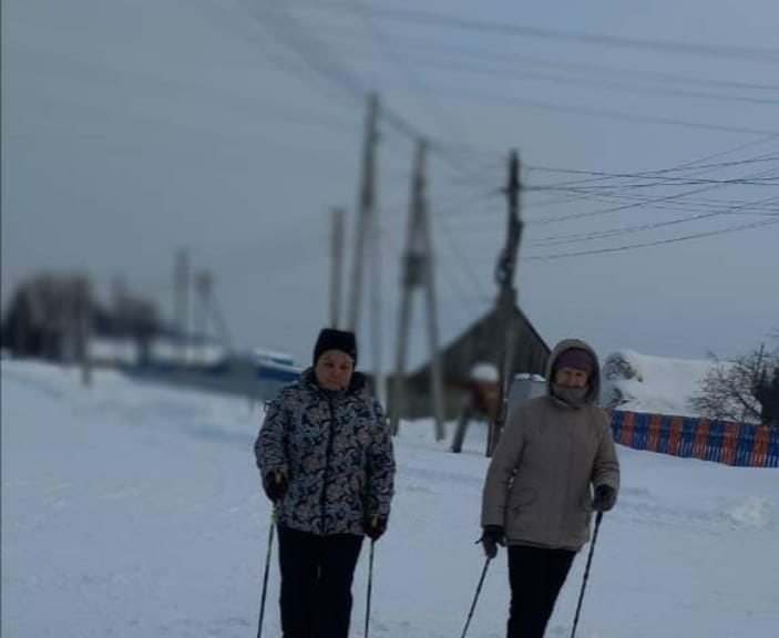Сегодня в Архангельском районе прошел День скандинавской ходьбы
