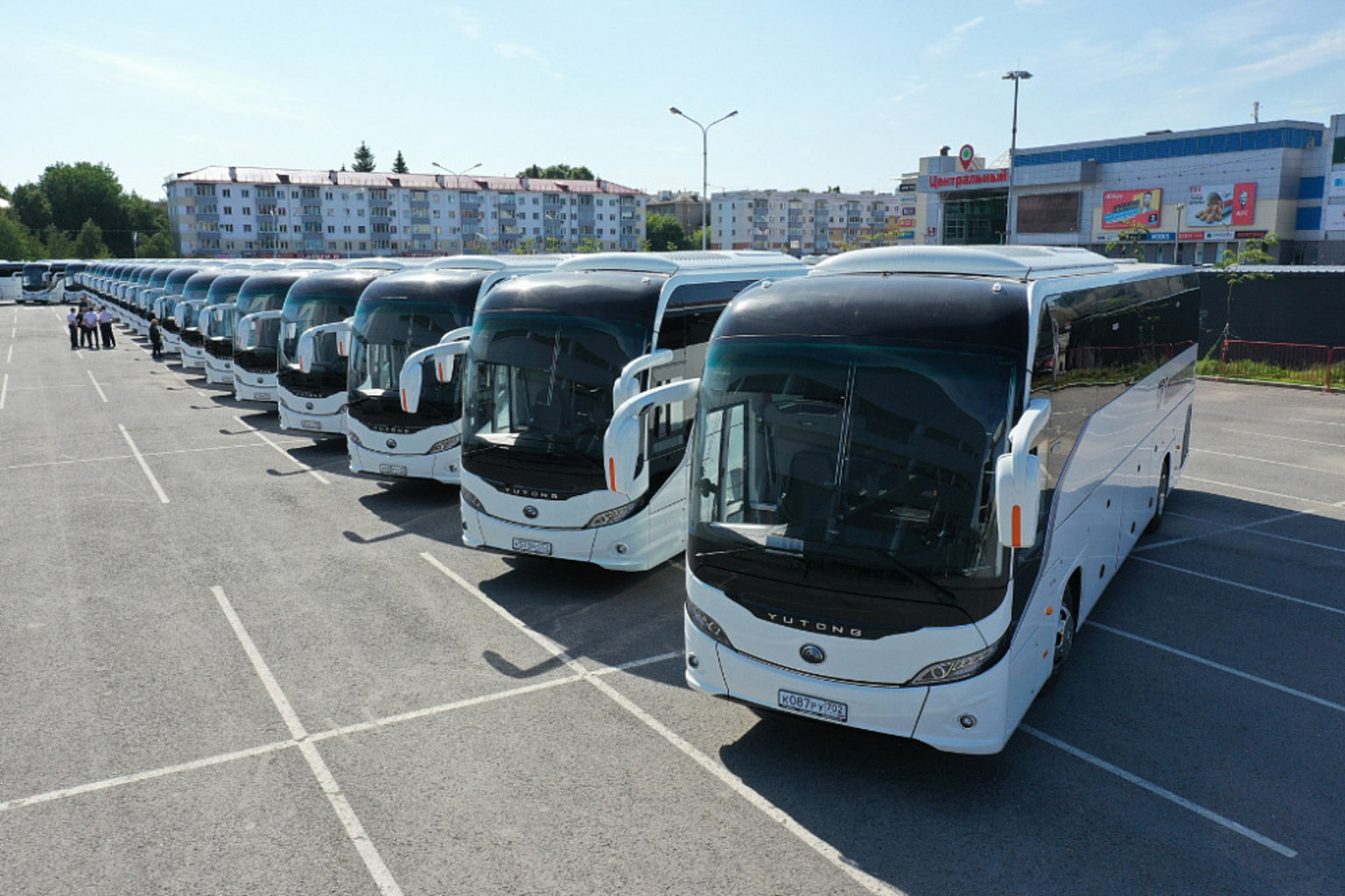 Автопарк «Башавтотранса» пополнили 30 новых туристических автобусов