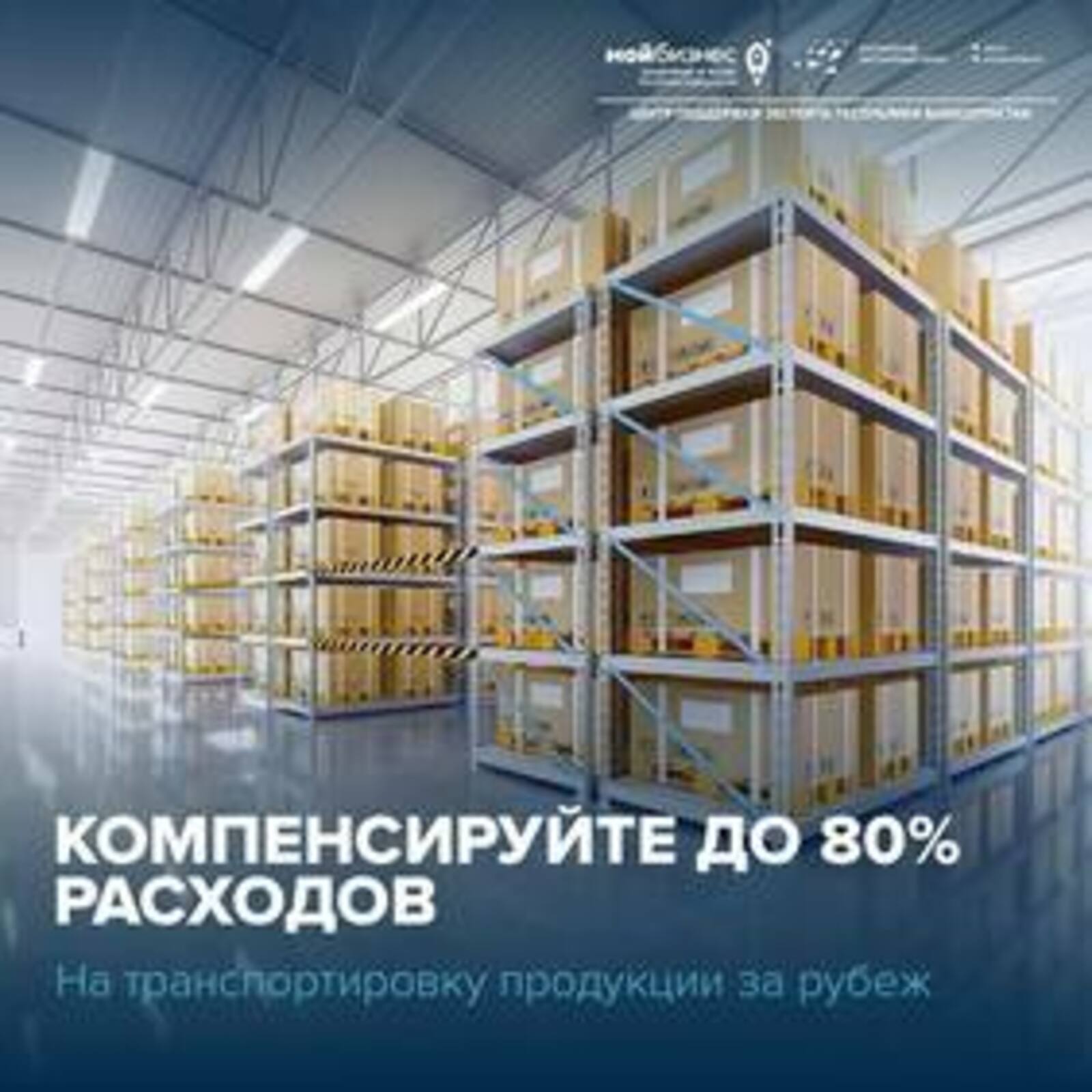 Нацпроект "Международная кооперация и экспорт" Минпромторг РФ и АО «РЭЦ» компенсируют до 80% расходов на транспортировку продукции за рубеж
