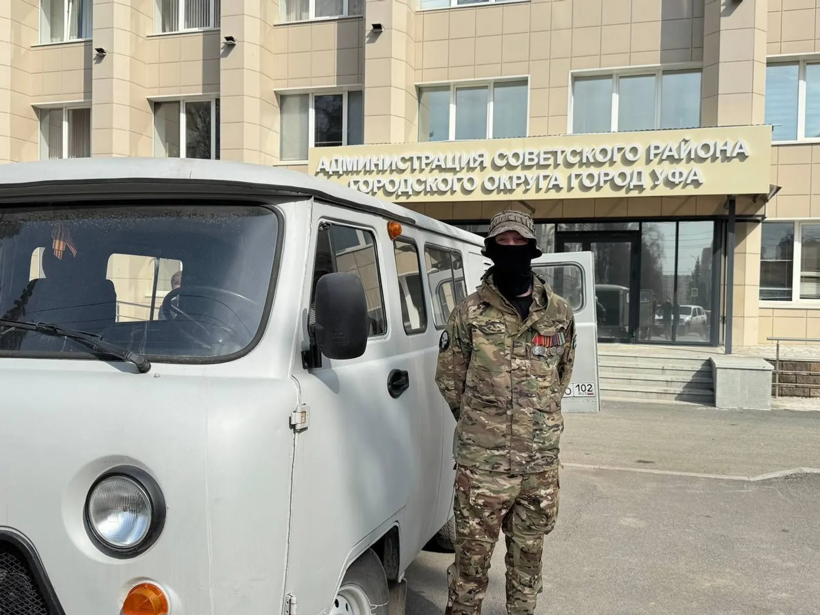 В Уфе командиру гаубично-артиллерийского взвода передали важную технику