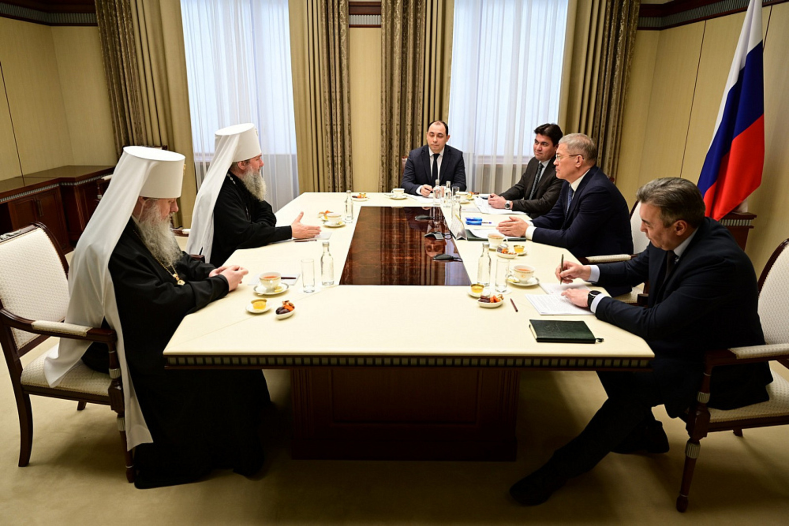 Глава Башкортостана встретился с митрополитом Екатеринбургским и Верхотурским