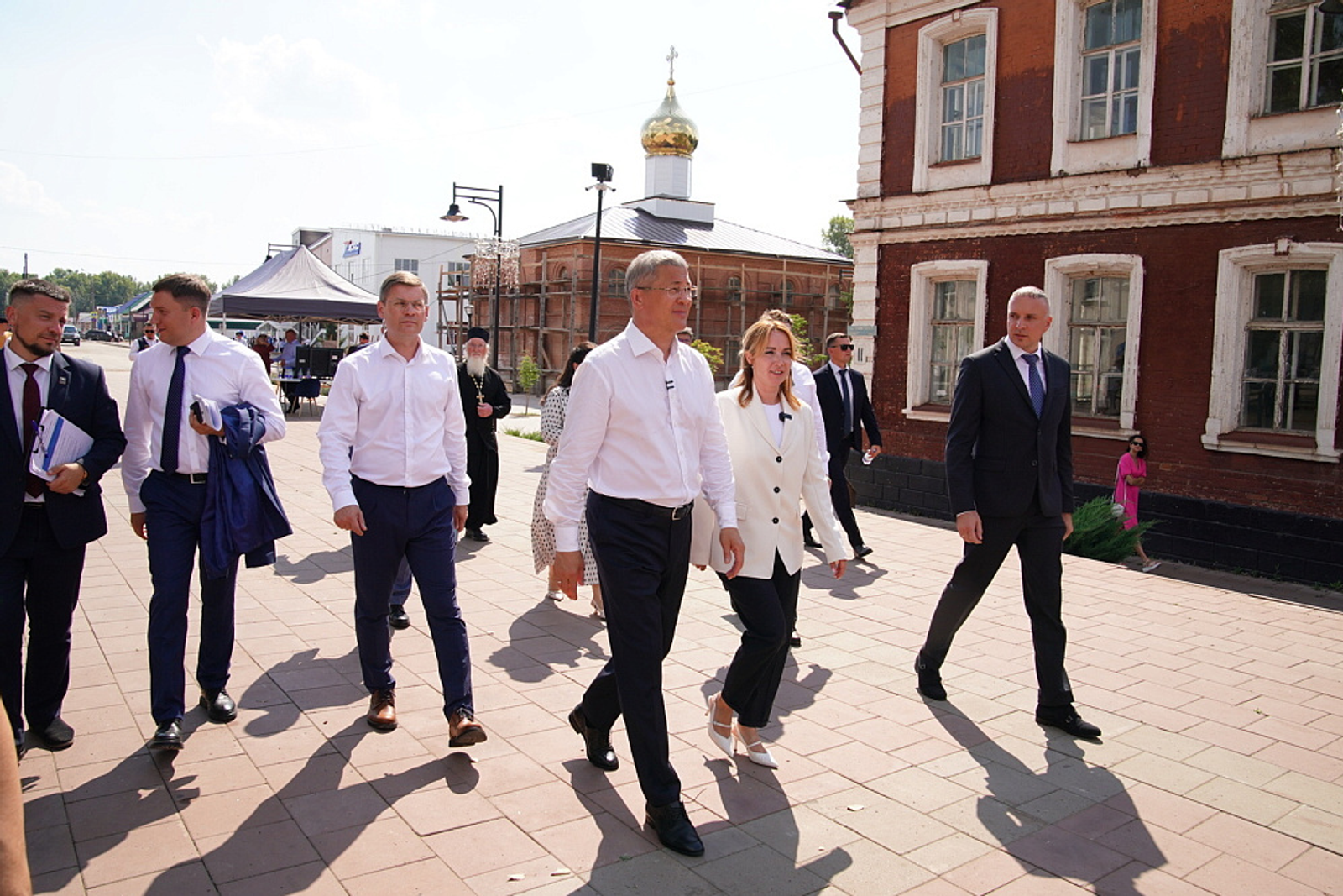 Хабиров ознакомился с проектами благоустройства в Благовещенске