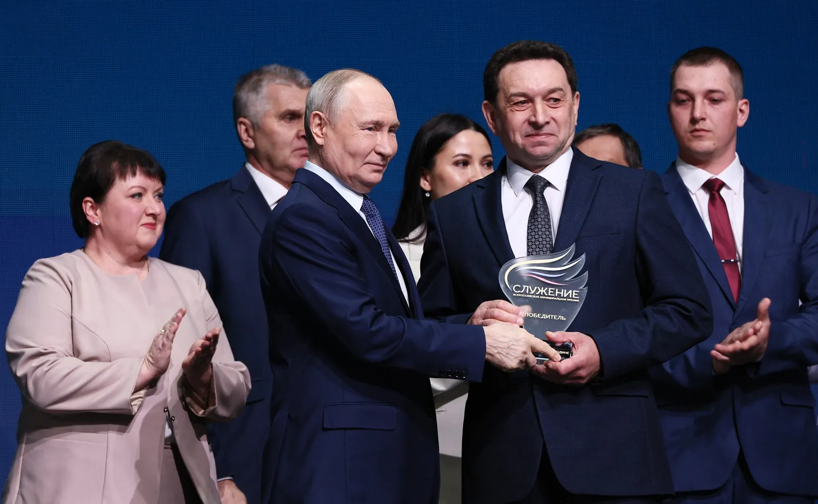 Вручение всероссийской муниципальной премии «Служение»