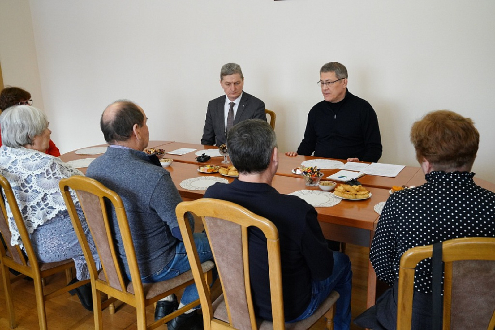 Радий Хабиров встретился с семьями погибших участников СВО из Ермекеевского района