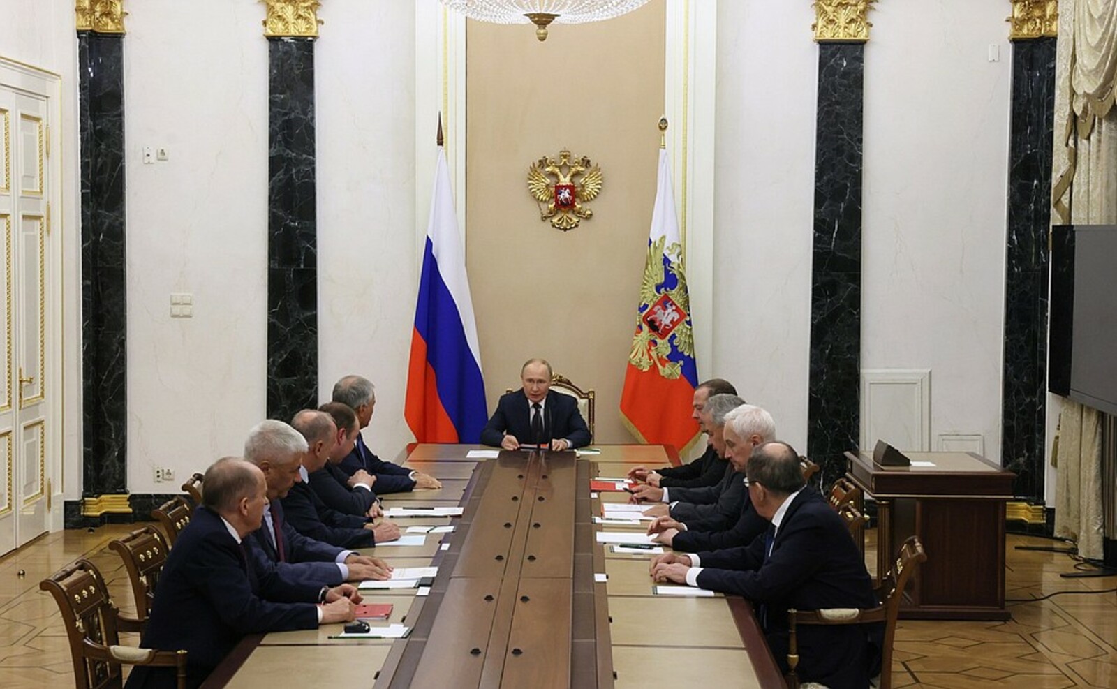 Совещание с постоянными членами Совета Безопасности