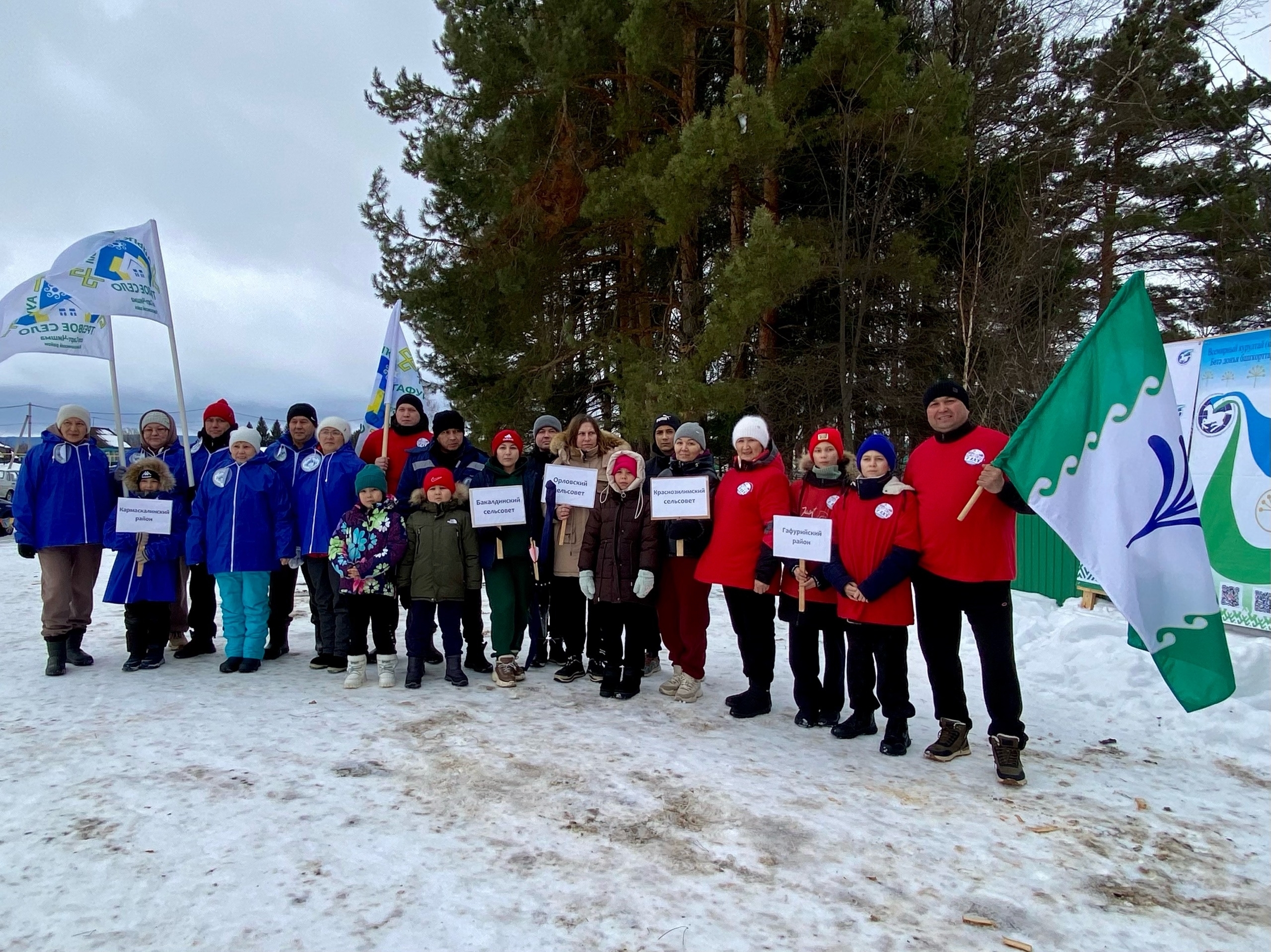 Семейный праздник в деревне Орловка