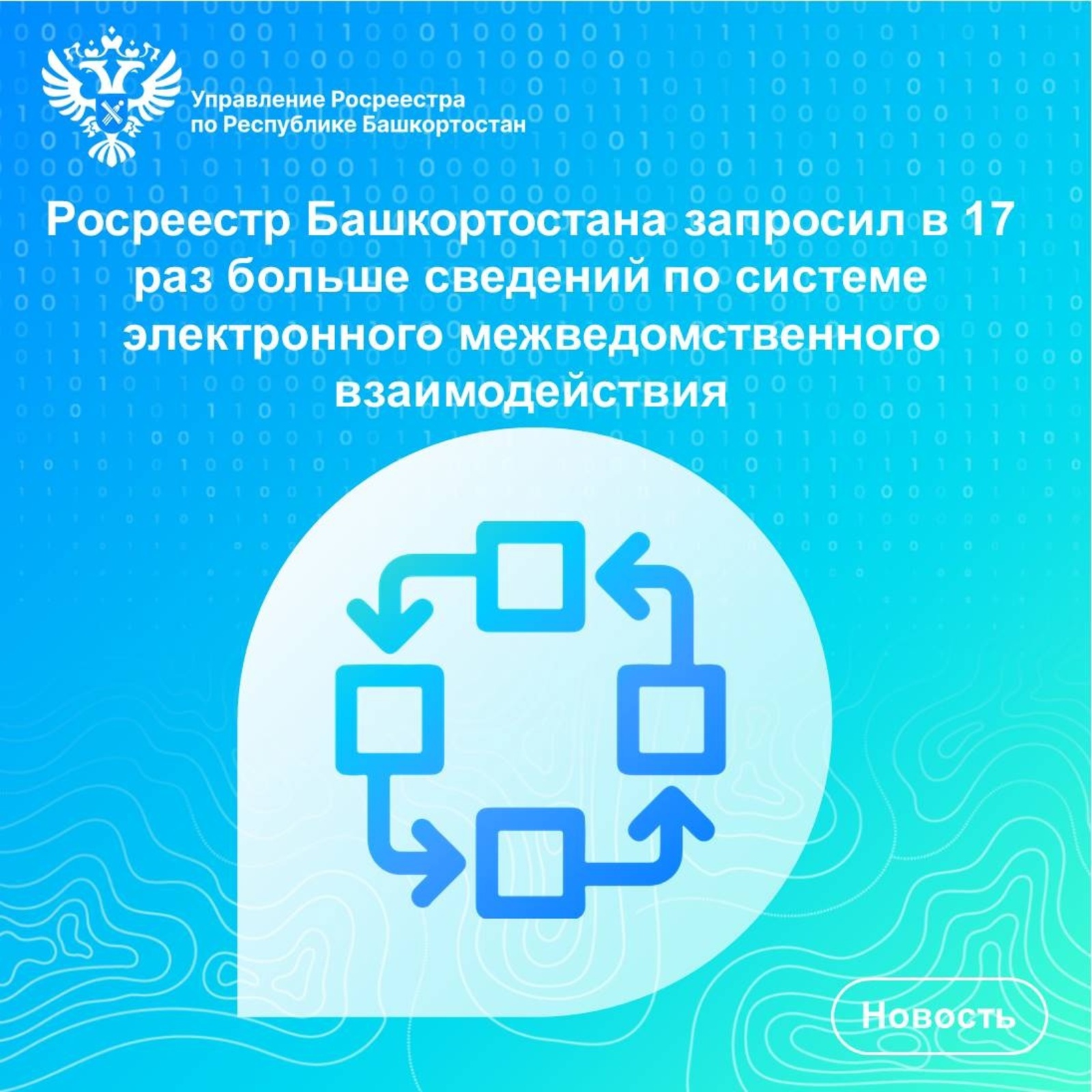 В текущем году Росреестр Башкортостана запросил в 17 раз больше сведений по системе электронного межведомственного взаимодействия