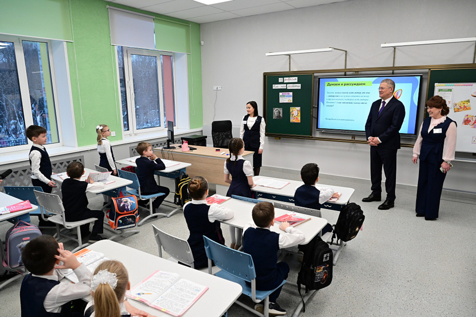 В Уфе начала работу самая большая школа в Приволжском федеральном округе