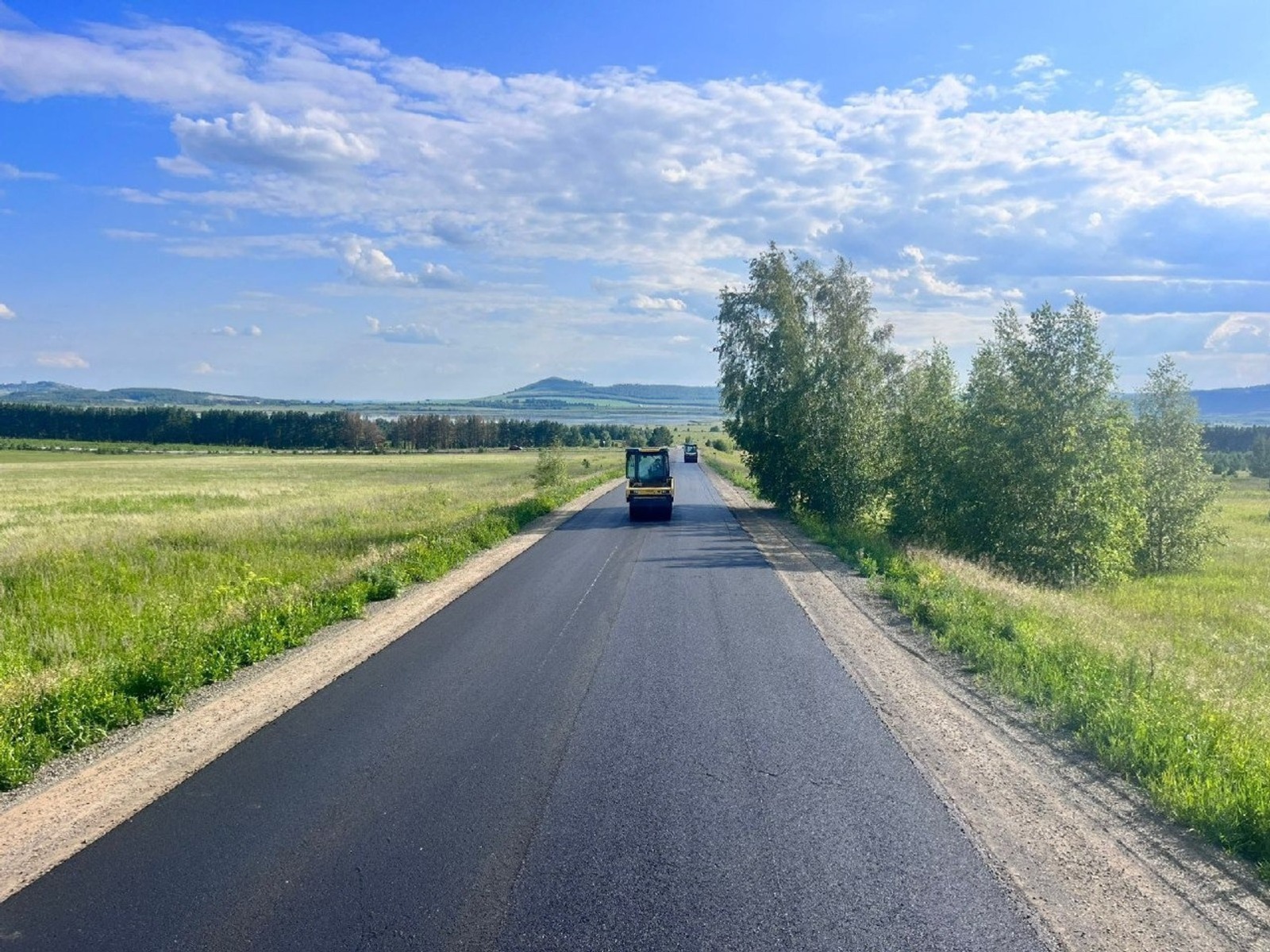 В Башкирии отремонтировали дорогу до Челябинской области
