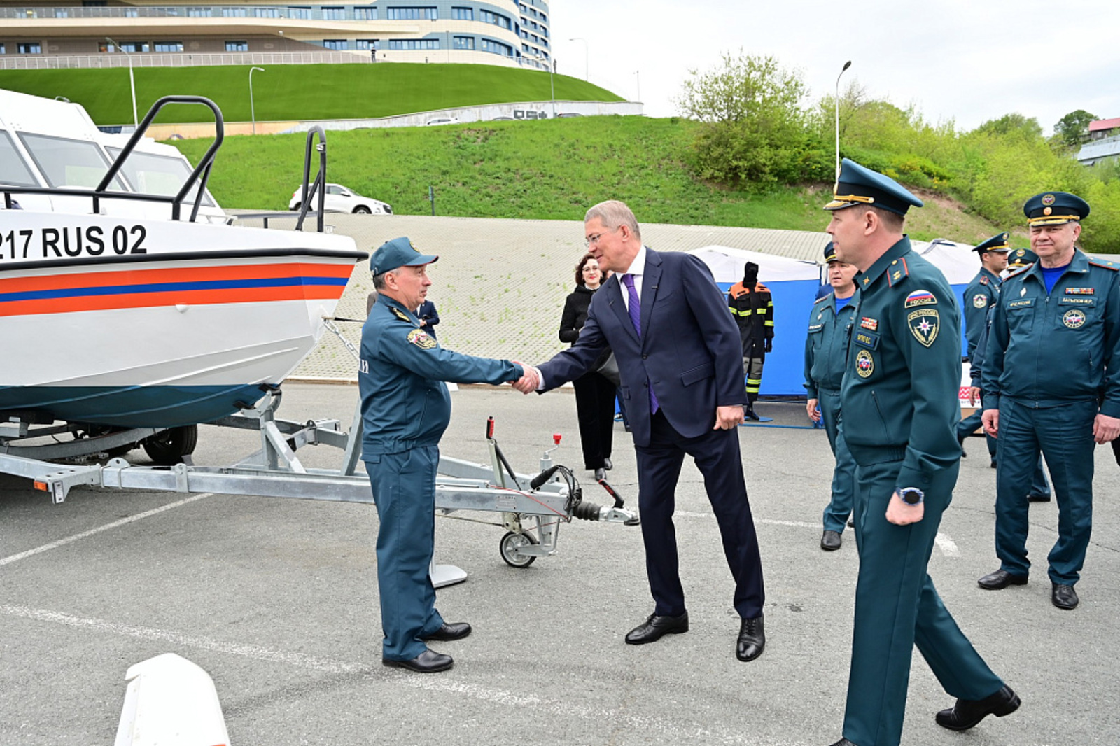 Хабиров пожелал удачи участникам Международных соревнований