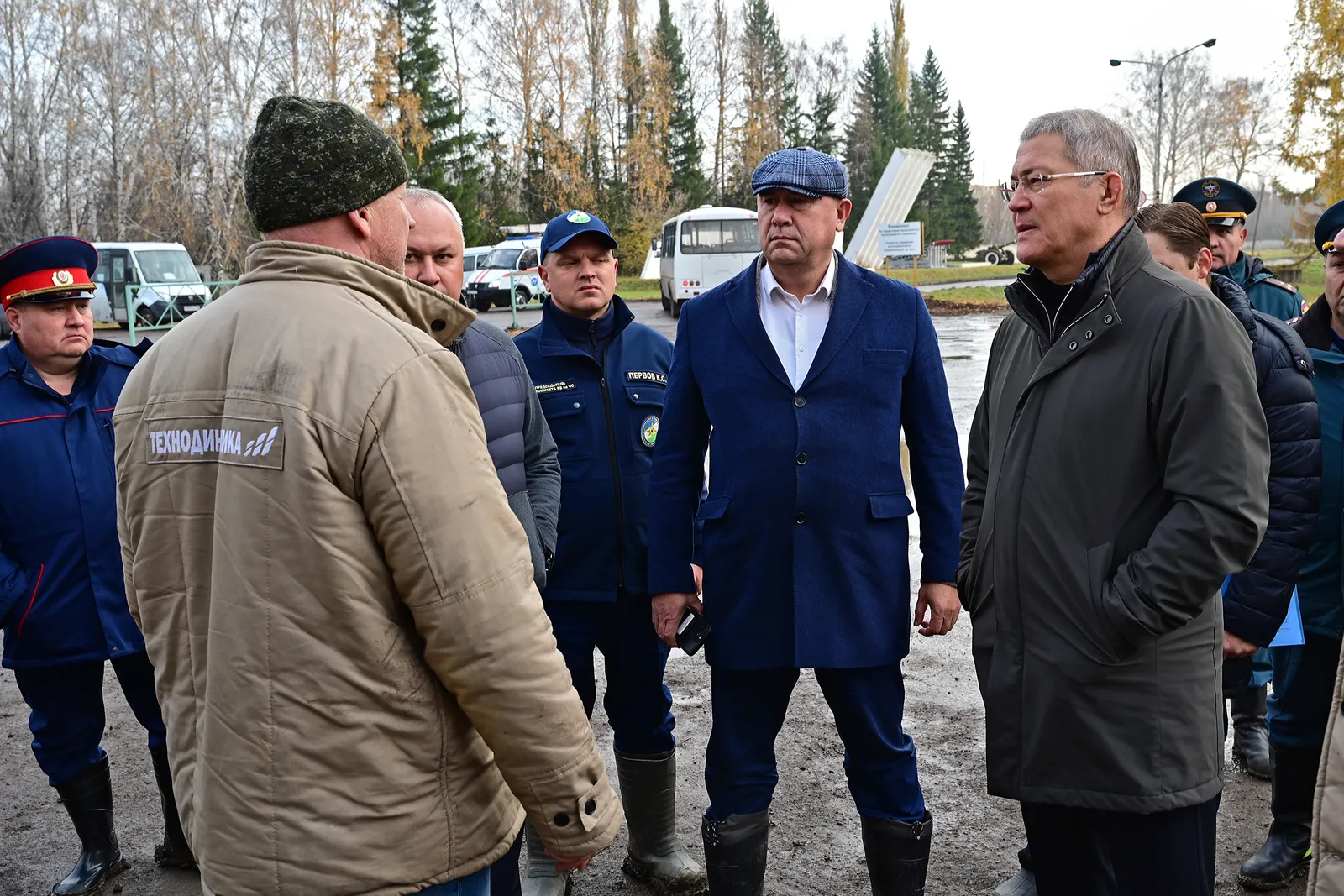 Радий Хабиров посетил площадку стерлитамакского завода, где произошел взрыв