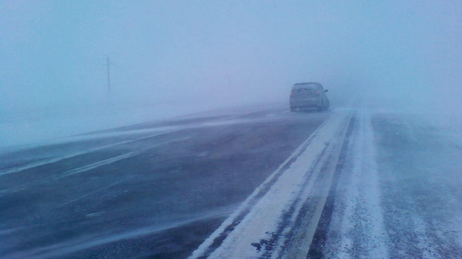 В Башкирии введено временное ограничение движения на участке автодороги Уфа-Оренбург