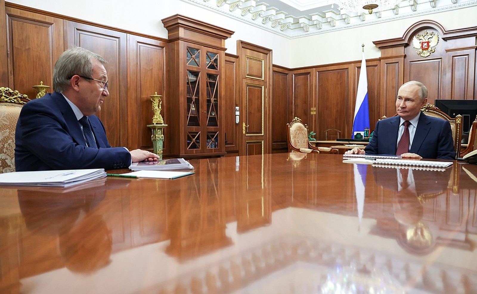 Встреча с президентом РАН Геннадием Красниковым