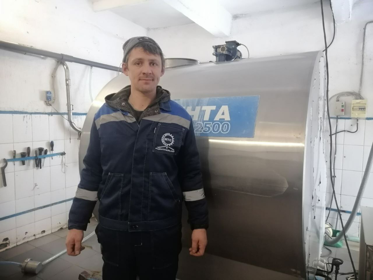 Будни фермы АО МТС Центральная в д.Красный Зилим