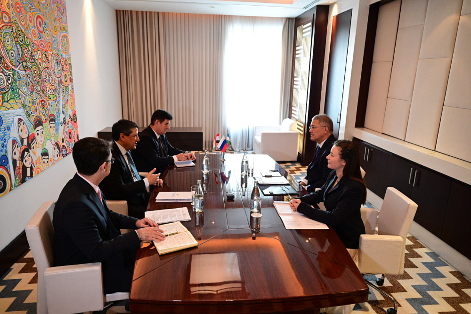 Встреча с министром промышленности Таджикистана Шерали Кабиром