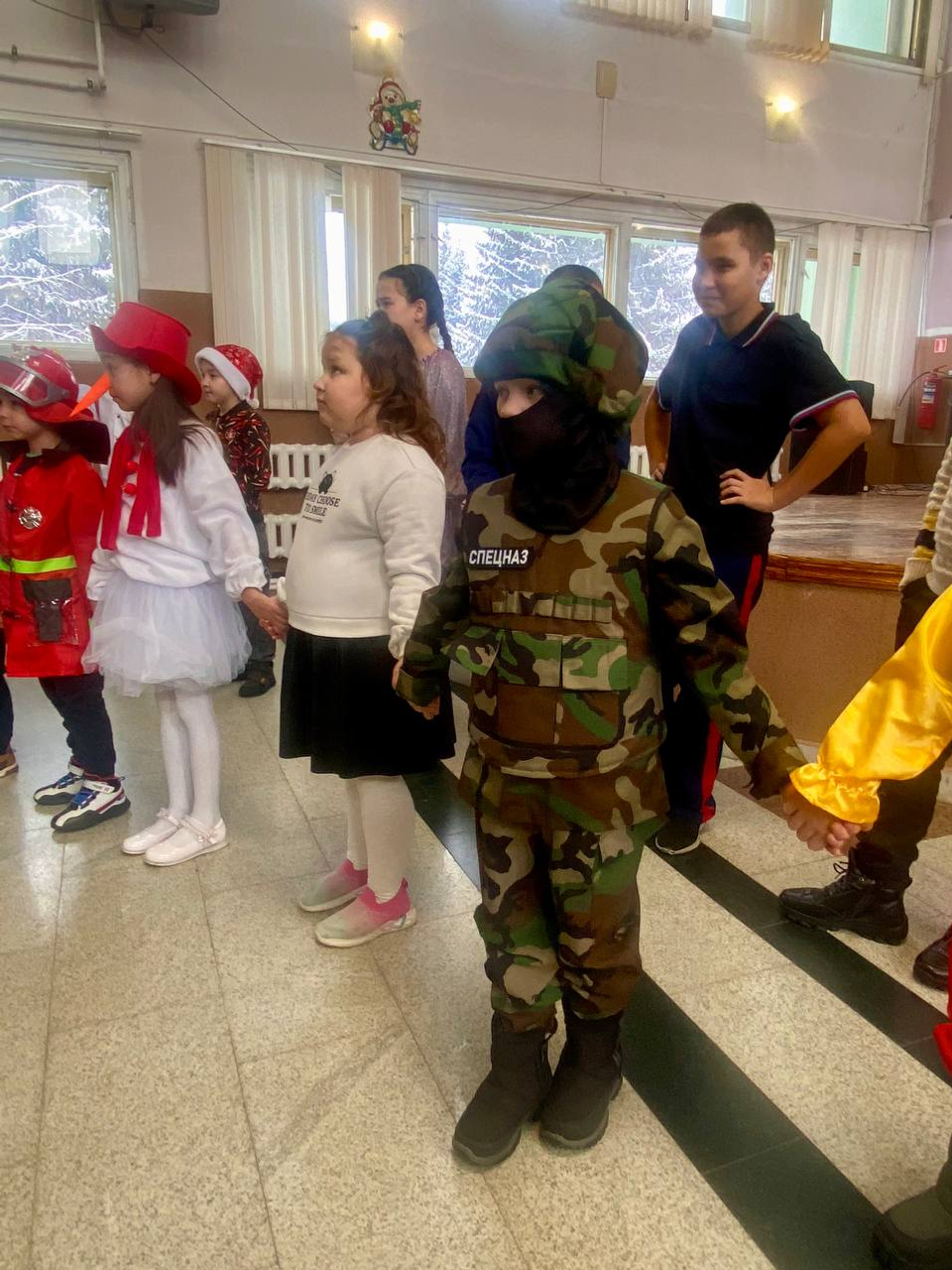 Праздник для детей героев