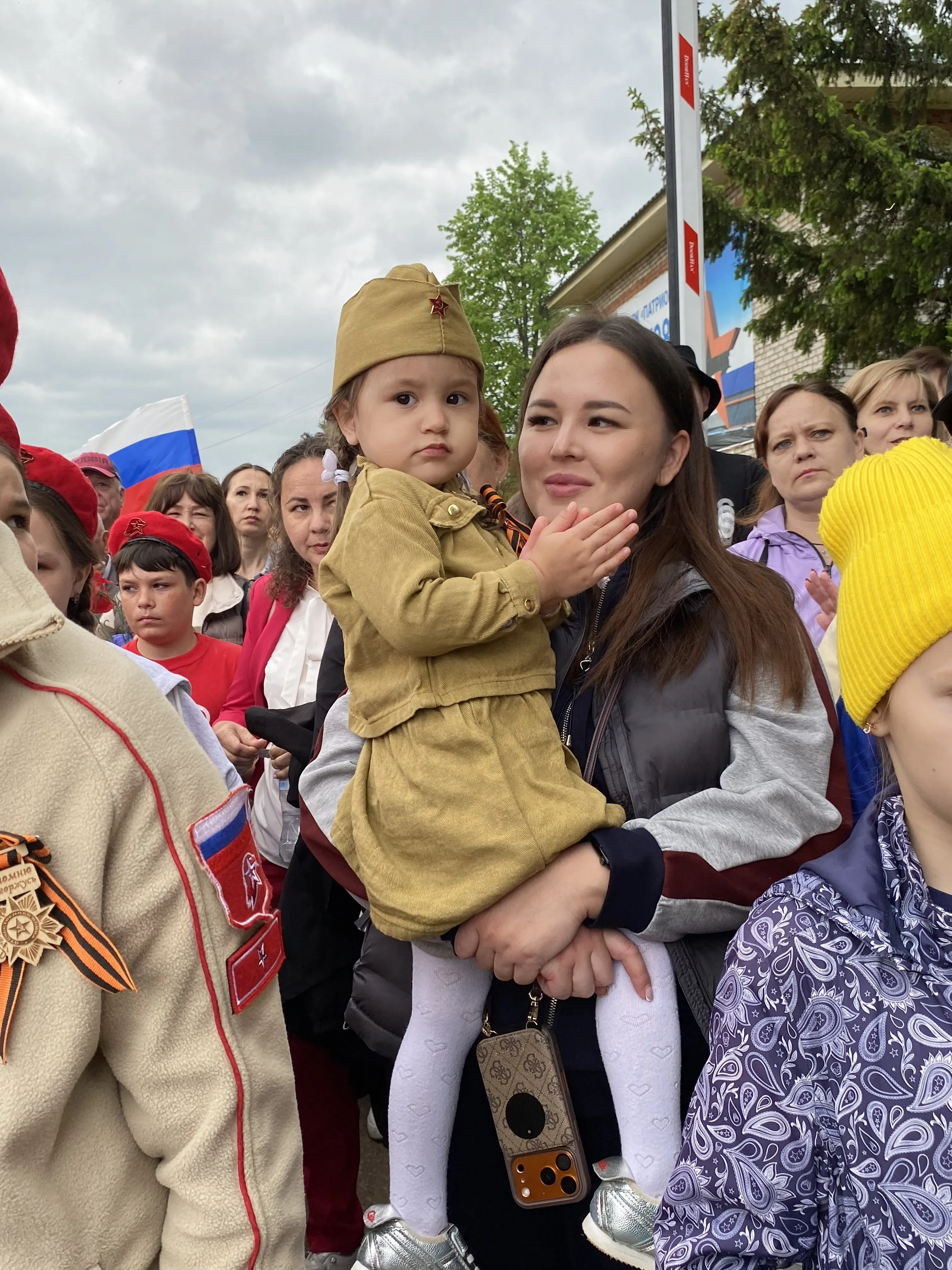 Победа, которую мы не забудем.Фоторепортаж.Театрализованное представление и марш