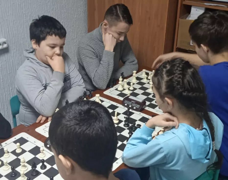 Соревновались юные шахматисты