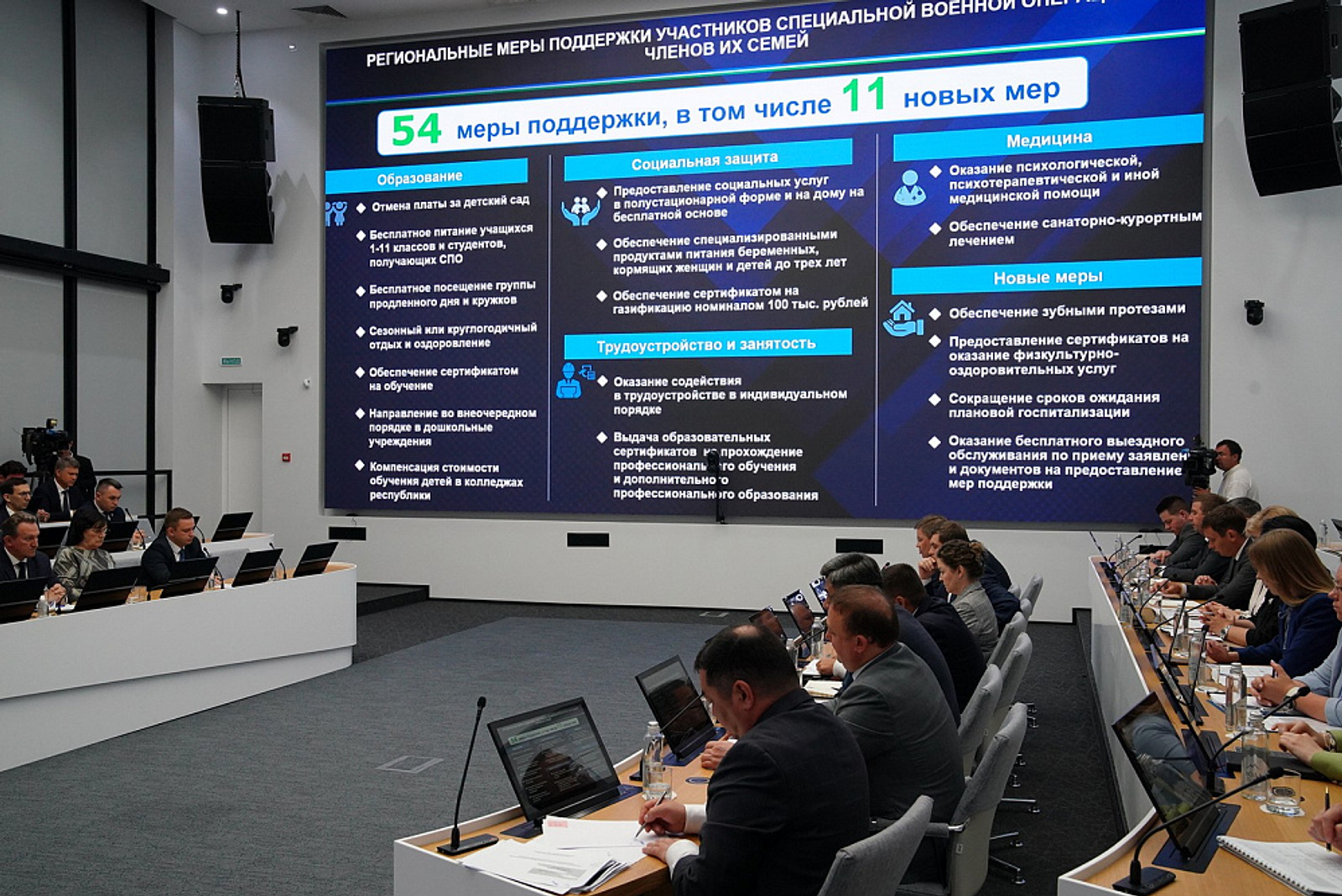 В Башкортостане действуют 54 меры поддержки участников СВО и их семей