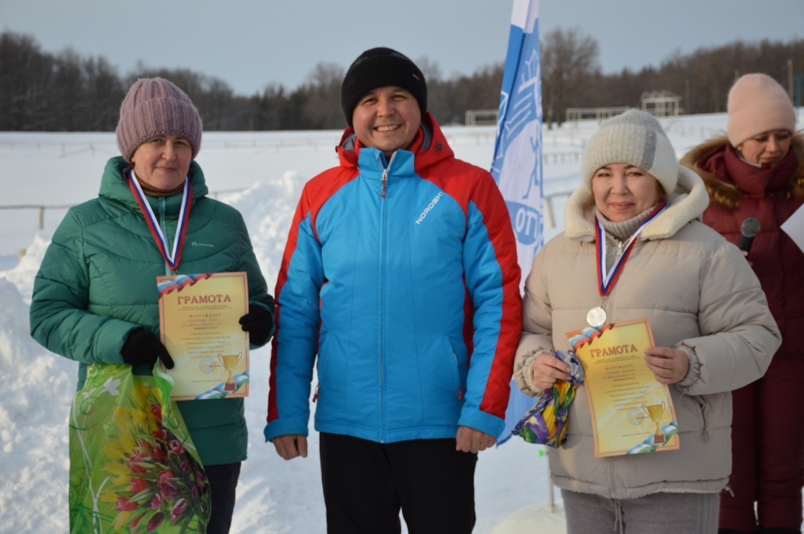 Состоялись лыжные гонки на призы районных газет