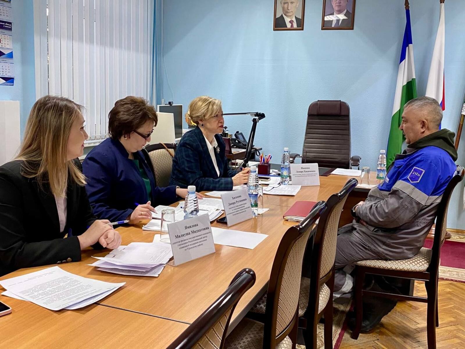 Рабочий визит семьи, труда и социальной защиты населения Республики Башкортостан