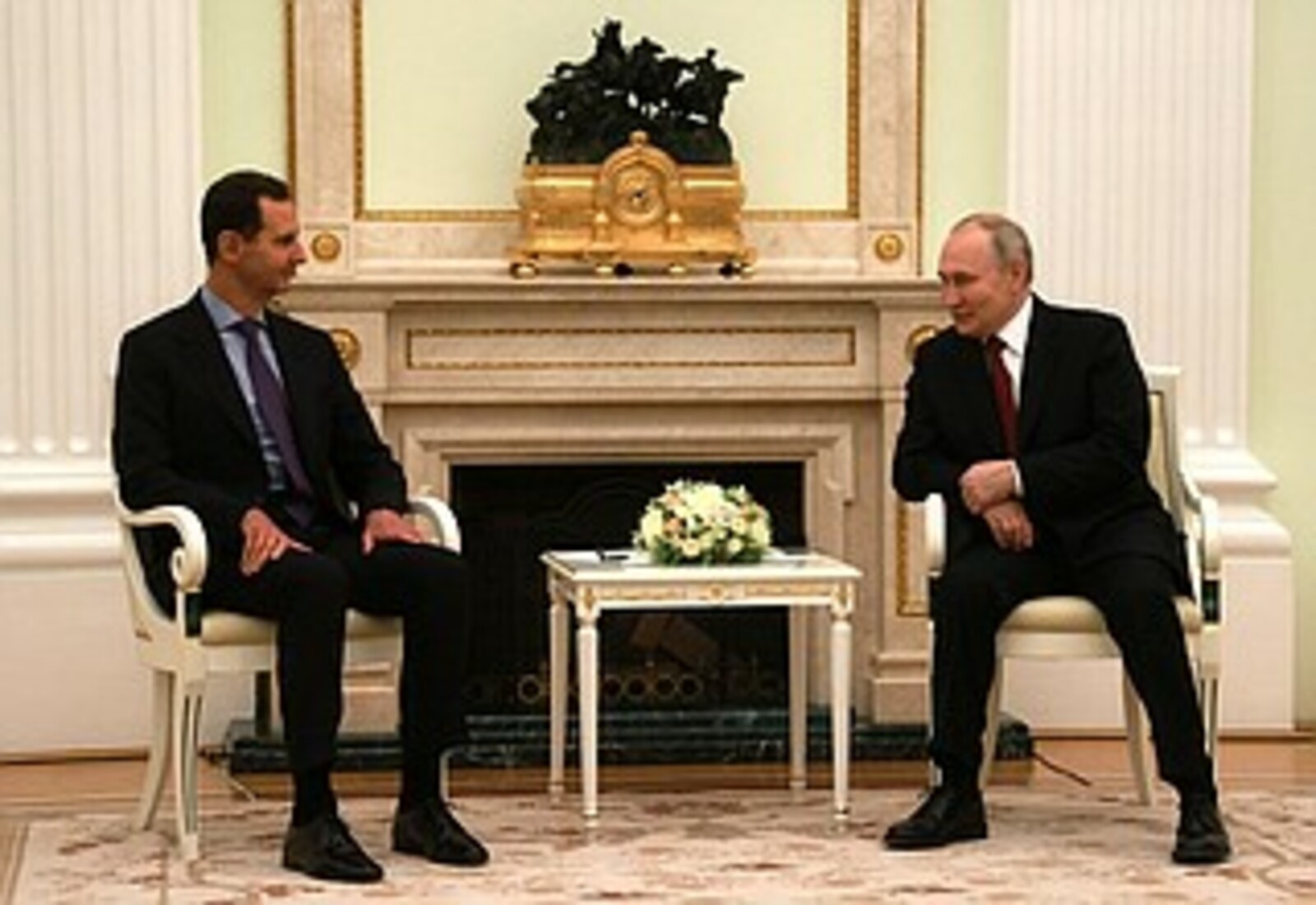 Состоялась встреча Владимира Путина с  Башаром Асадом