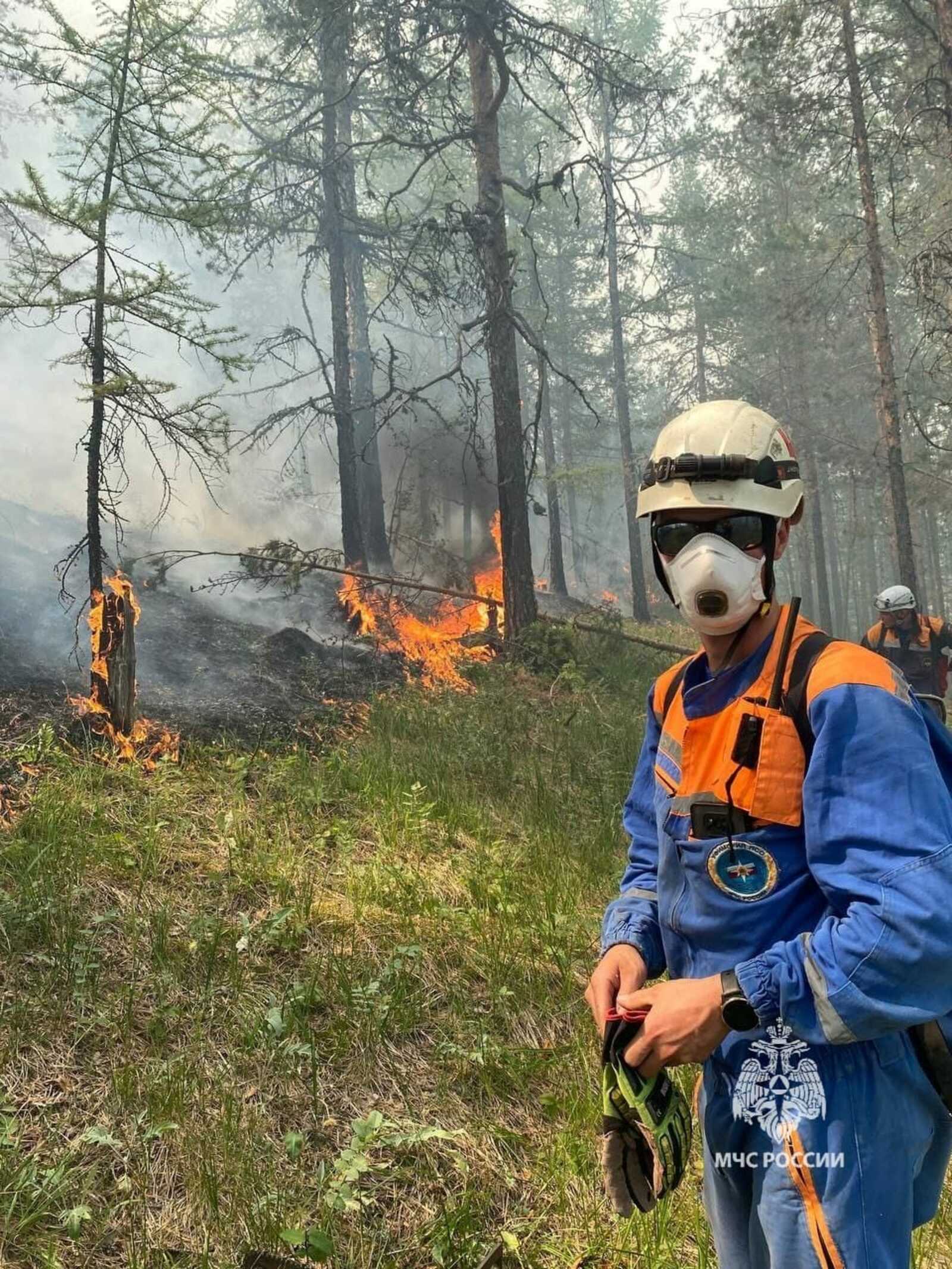 "Горячая" информация. На территории Республики Башкортостан действуют 5 очагов лесных пожаров