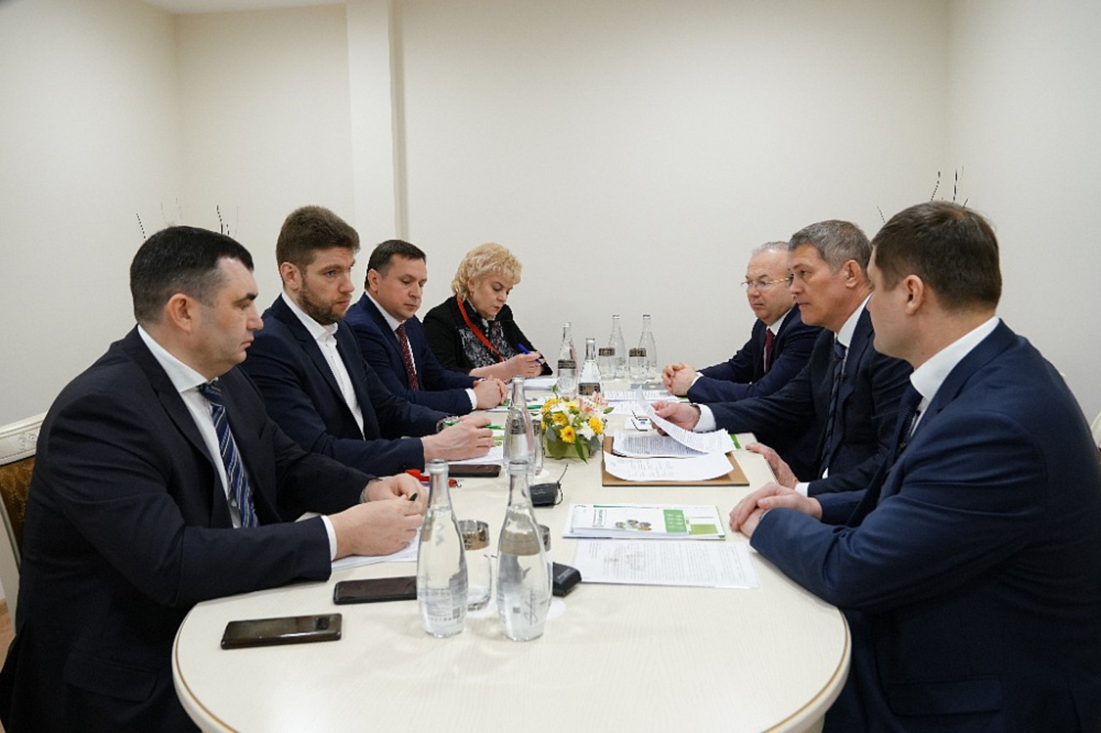 Рабочая встреча с заместителем министра сельского хозяйства России Андреем Разиным