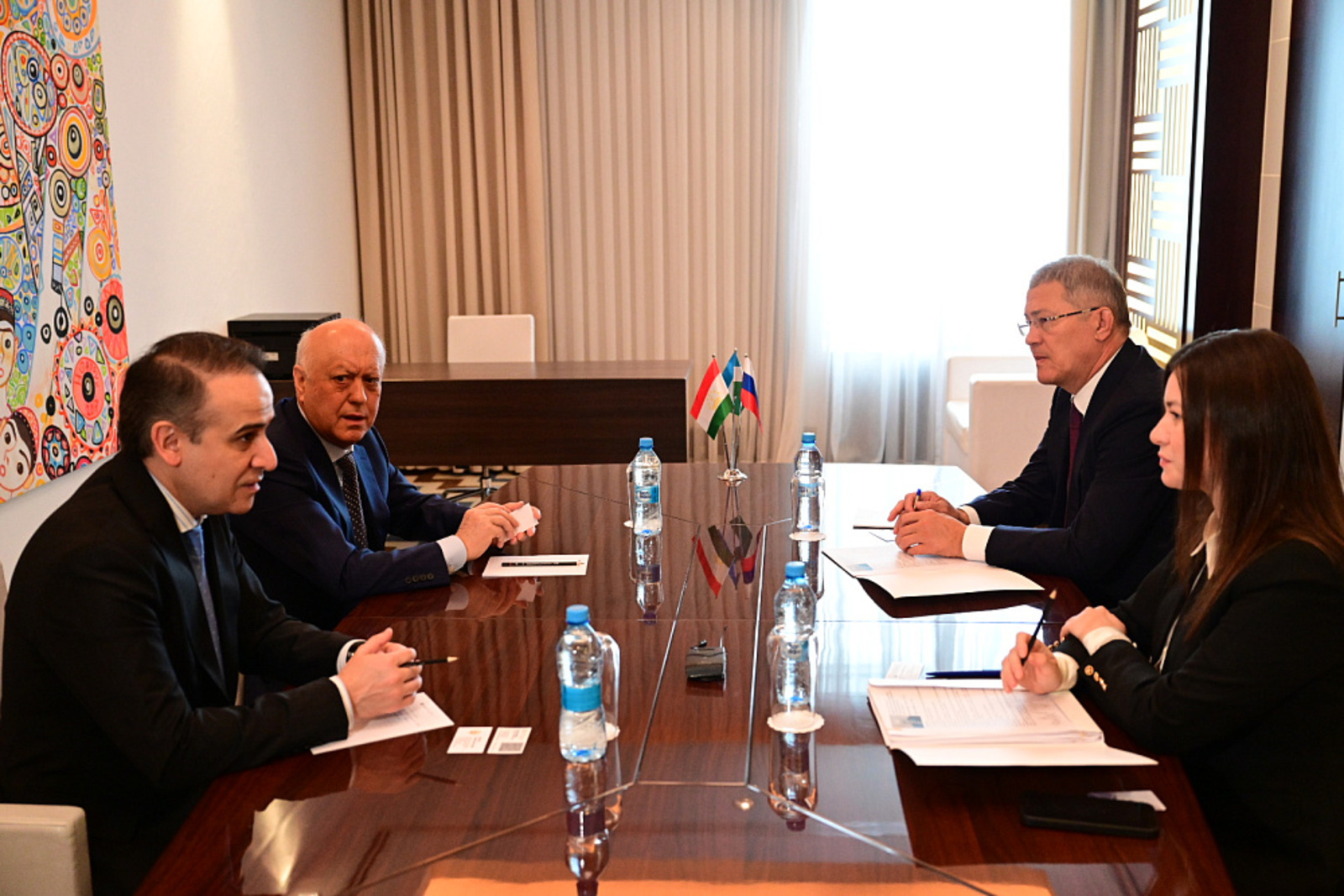 Встреча с Нурмахмадом Ахмадзодой