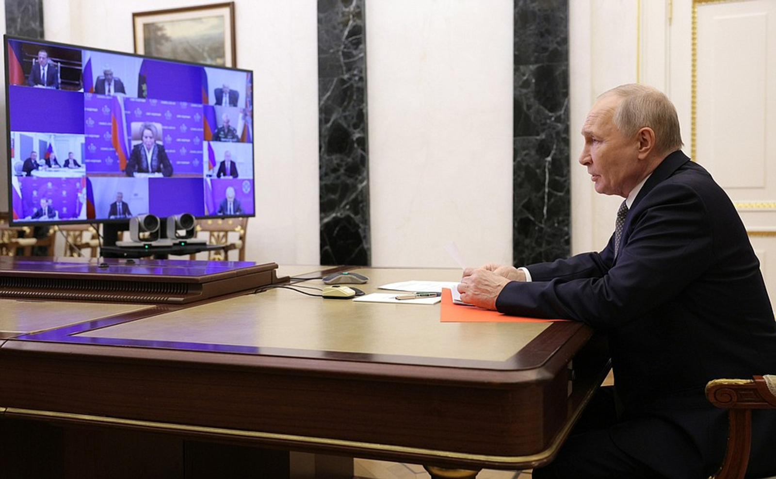 Совещание с постоянными членами Совета Безопасности