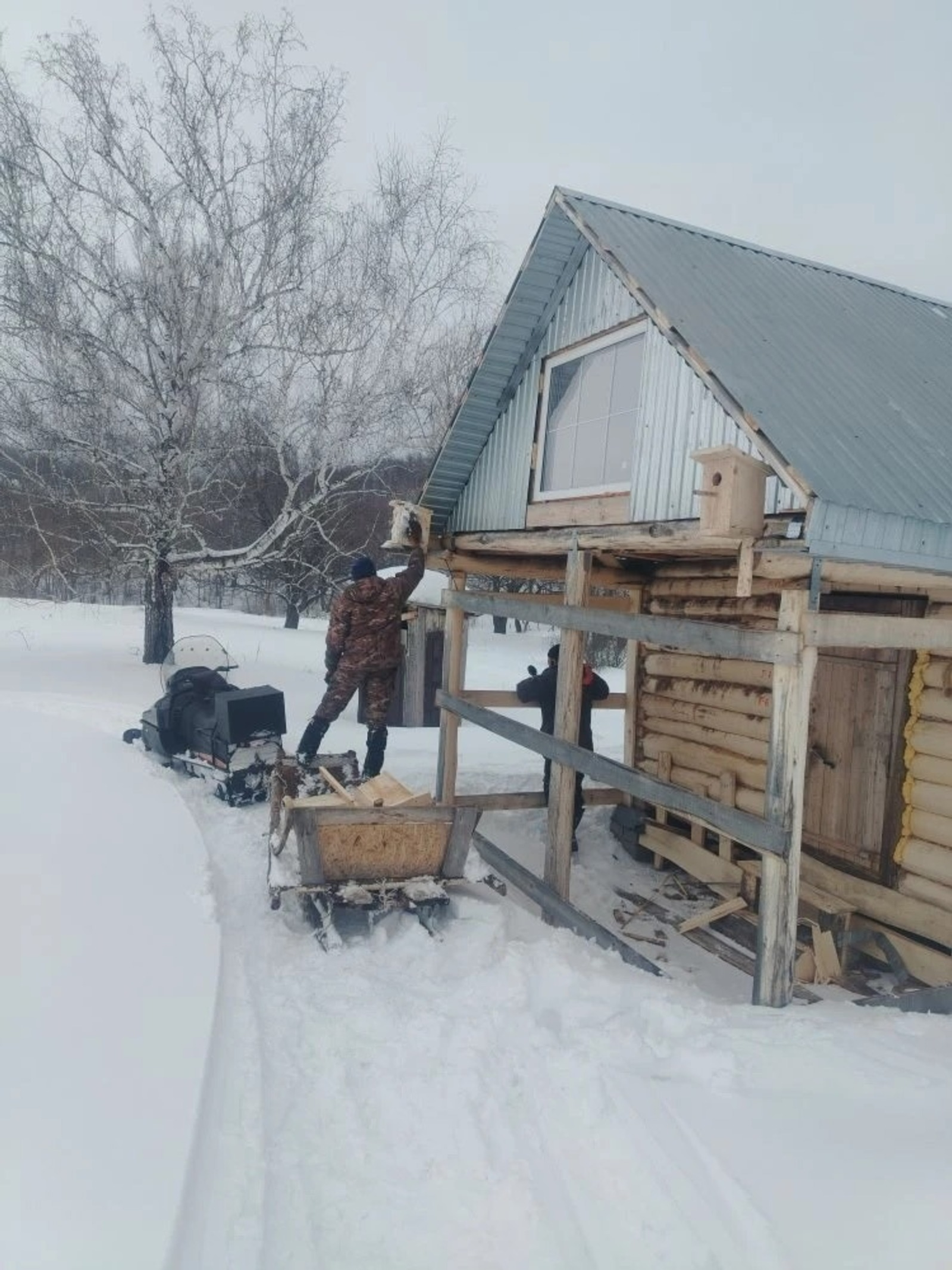 В природном парке Башкирии появились новые скворечники