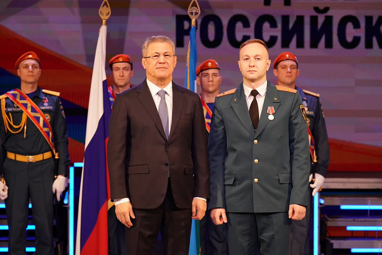 Радий Хабиров поздравил спасателей Башкортостана с профессиональным праздником
